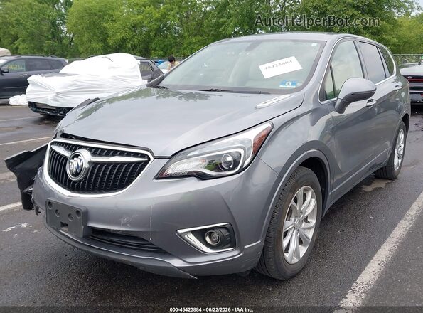 LRBFXBSAXLD156212 2020 BUICK ENVISION Gray Передня ліва чверть