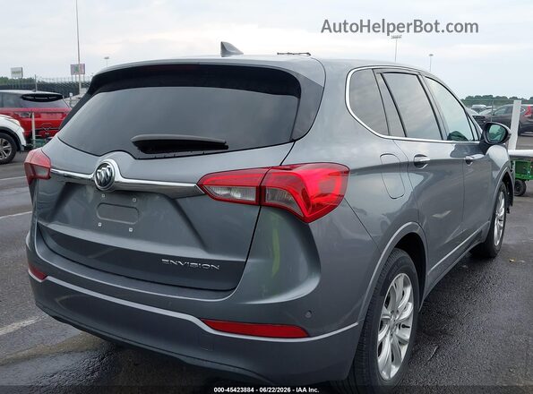 LRBFXBSAXLD156212 2020 BUICK ENVISION Gray Задня права чверть