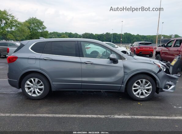 LRBFXBSAXLD156212 2020 BUICK ENVISION Gray Вид задньої частини салону
