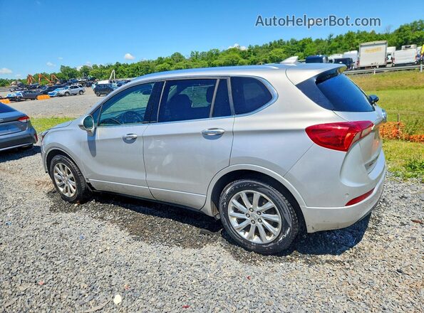 LRBFXCSA0KD002578 2019 BUICK ENVISION Silver Trasero izquierdo