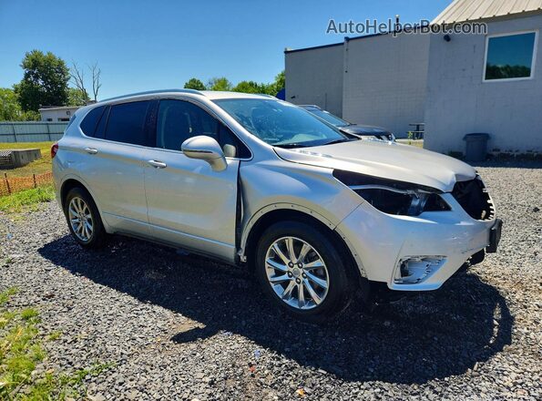 LRBFXCSA0KD002578 2019 BUICK ENVISION Silver Delantero derecho