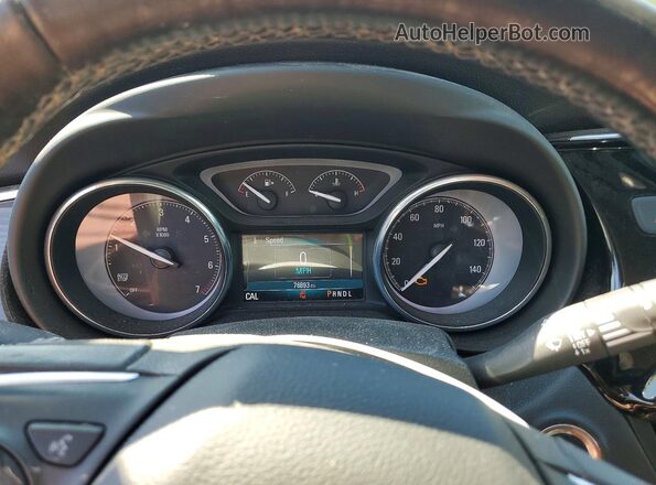 LRBFXCSA0KD002578 2019 BUICK ENVISION Silver Vista del cuadro de instrumentos