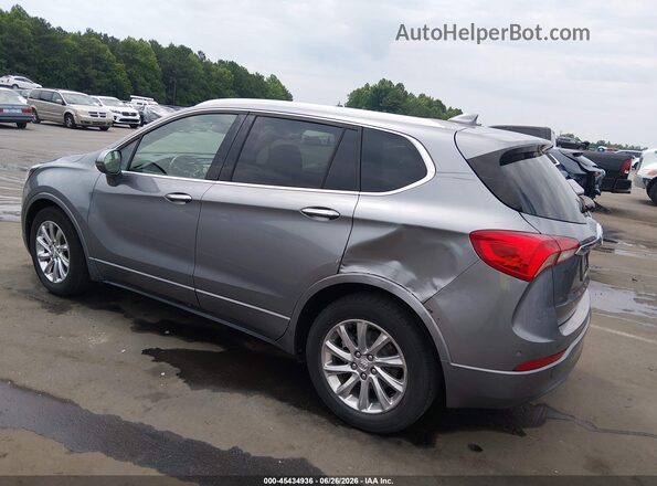 LRBFXCSA0KD025956 2019 BUICK ENVISION Silver Задня ліва чверть