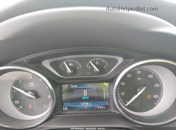 LRBFXCSA0KD025956 2019 BUICK ENVISION Silver Вид задніх сидінь