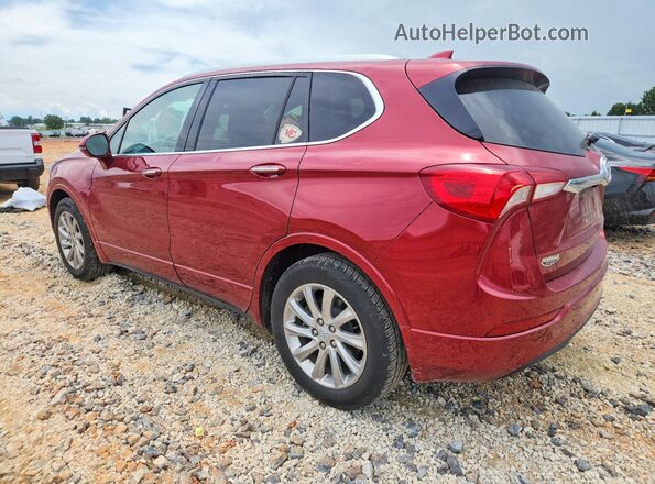 LRBFXCSA0LD112550 2020 BUICK ENVISION Red Задня ліва чверть