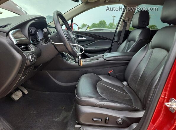 LRBFXCSA0LD112550 2020 BUICK ENVISION Red Вид салону спереду