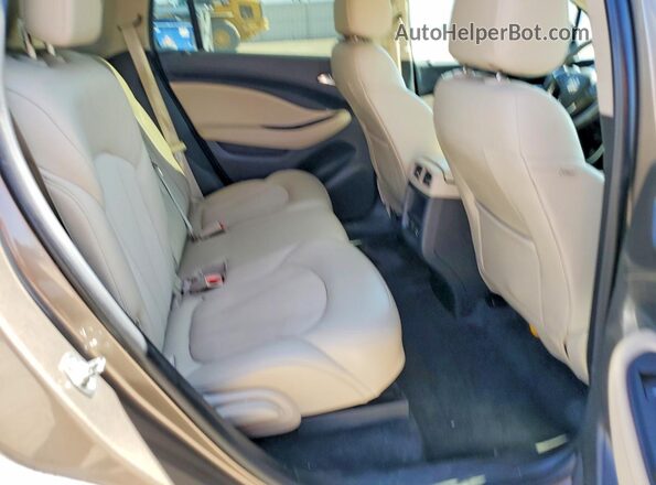 LRBFXCSA1HD241887 2017 BUICK ENVISION Tan Rear interior view