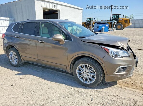 LRBFXCSA1HD241887 2017 BUICK ENVISION Tan Front right