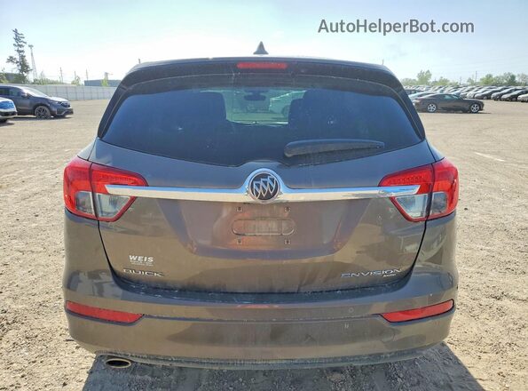 LRBFXCSA1HD241887 2017 BUICK ENVISION Tan Rear view