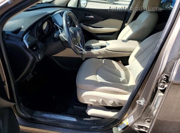 LRBFXCSA1HD241887 2017 BUICK ENVISION Tan Front interior view