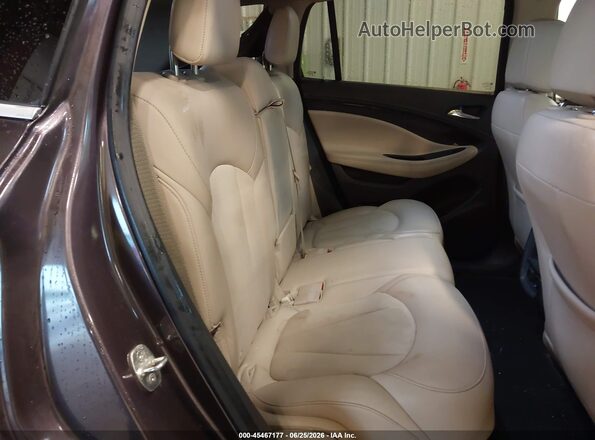 LRBFXCSA1JD004189 2018 BUICK ENVISION Purple Vista de la etiqueta del VIN