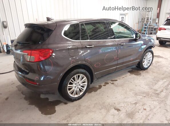 LRBFXCSA1JD004189 2018 BUICK ENVISION Purple Trasero derecho