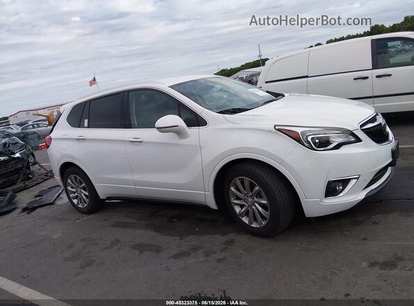 LRBFXCSA1LD061933 2020 BUICK ENVISION White Vista interior de 360 grados