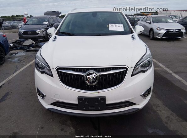 LRBFXCSA1LD061933 2020 BUICK ENVISION White Vista interior trasera