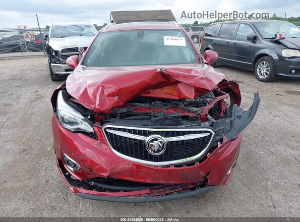 LRBFXCSA1LD124755 2020 BUICK ENVISION Maroon Սալոնի հետևի տեսք