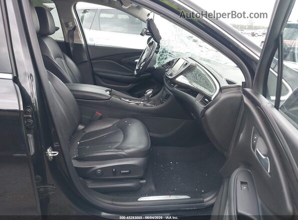 LRBFXCSA1LD229568 2020 BUICK ENVISION Black Front interior view