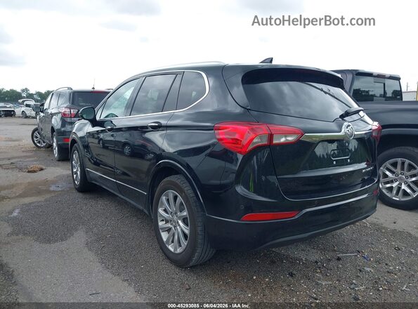 LRBFXCSA1LD229568 2020 BUICK ENVISION Black Rear left