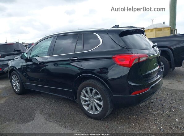 LRBFXCSA1LD229568 2020 BUICK ENVISION Black 360 interior view