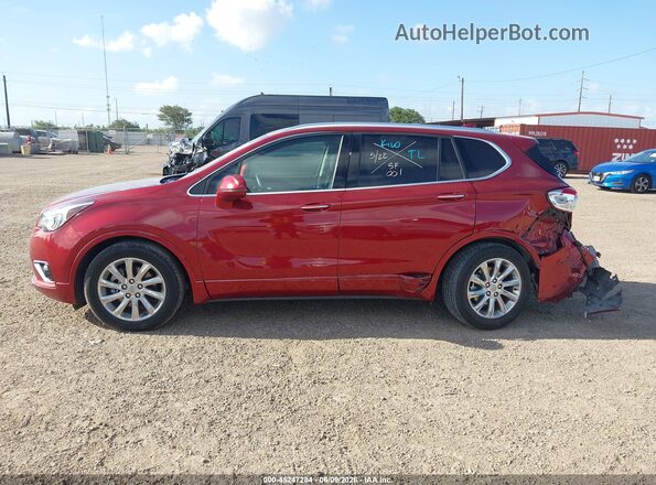 LRBFXCSA2KD000878 2019 BUICK ENVISION Burgundy 