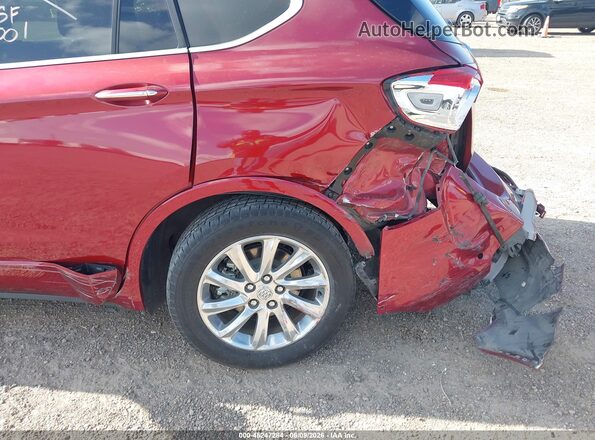 LRBFXCSA2KD000878 2019 BUICK ENVISION Burgundy 