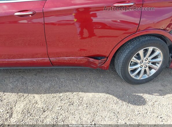 LRBFXCSA2KD000878 2019 BUICK ENVISION Burgundy 