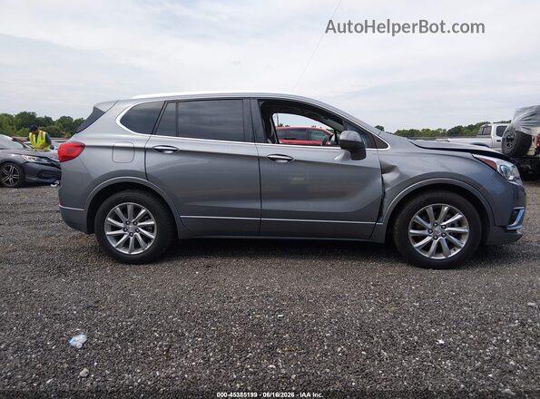 LRBFXCSA2KD009970 2019 BUICK ENVISION Gray Vista interior trasera