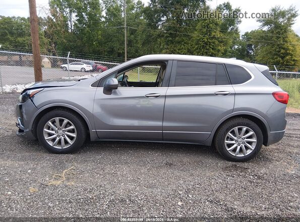 LRBFXCSA2KD009970 2019 BUICK ENVISION Gray Vista interior de 360 grados
