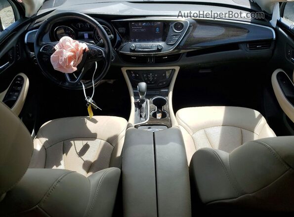 LRBFXCSA2KD014439 2019 BUICK ENVISION White Widok deski rozdzielczej