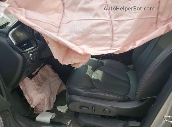 LRBFXCSA2KD019852 2019 BUICK ENVISION Silver Vista interior delantera