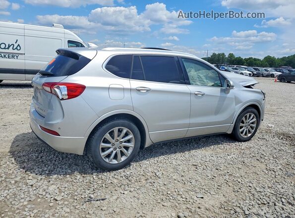 LRBFXCSA2KD019852 2019 BUICK ENVISION Silver Trasero derecho