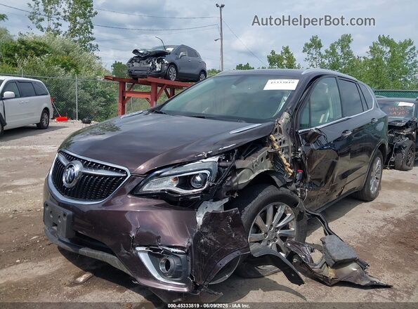 LRBFXCSA2LD111870 2020 BUICK ENVISION Burgundy Передня ліва чверть