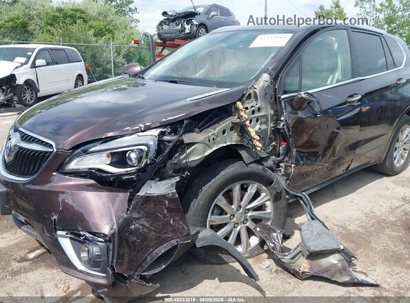 LRBFXCSA2LD111870 2020 BUICK ENVISION Burgundy Вид спереду