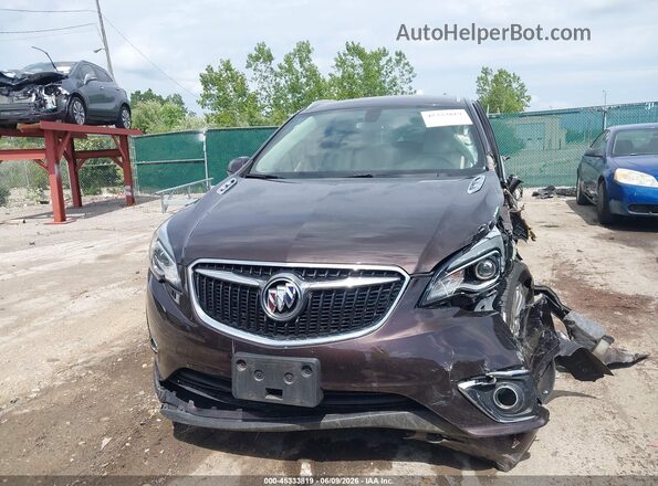 LRBFXCSA2LD111870 2020 BUICK ENVISION Burgundy Вид щитка приладів