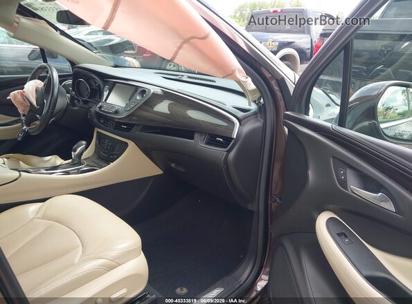 LRBFXCSA2LD111870 2020 BUICK ENVISION Burgundy Вид салону спереду