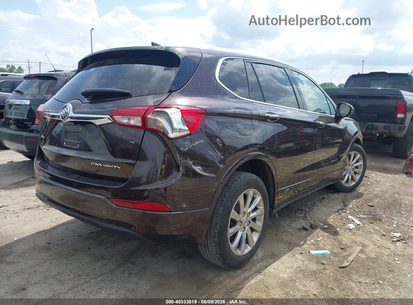 LRBFXCSA2LD111870 2020 BUICK ENVISION Burgundy Задня права чверть