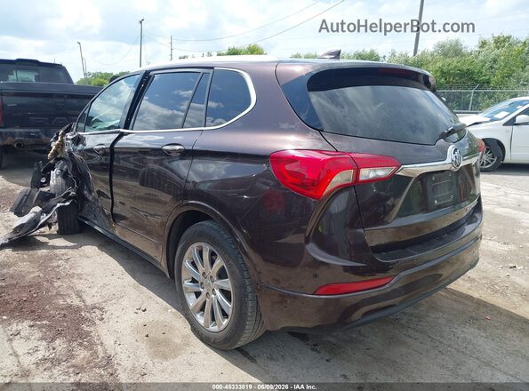 LRBFXCSA2LD111870 2020 BUICK ENVISION Burgundy Задня ліва чверть