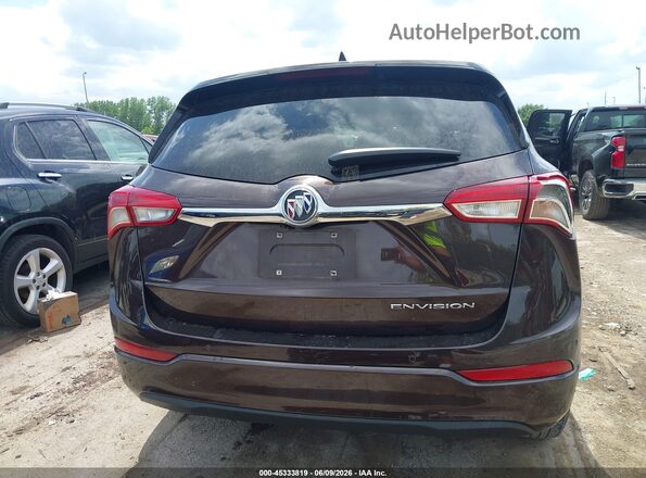 LRBFXCSA2LD111870 2020 BUICK ENVISION Burgundy 