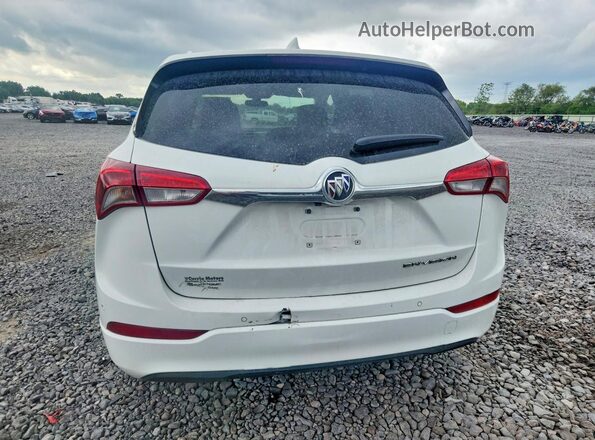 LRBFXCSA2LD194488 2020 BUICK ENVISION White Հետևի տեսք