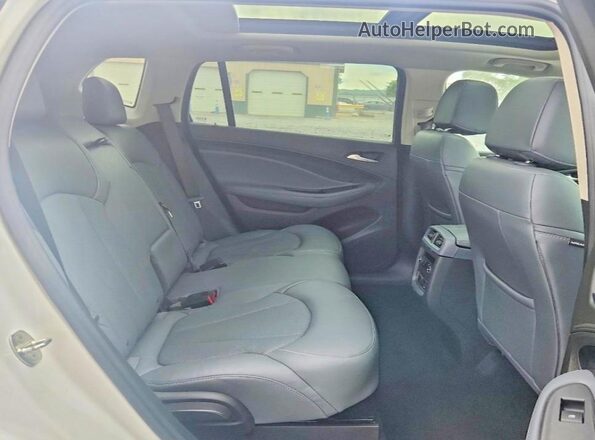 LRBFXCSA2LD194488 2020 BUICK ENVISION White Հետևի նստատեղերի տեսք