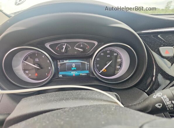 LRBFXCSA2LD194488 2020 BUICK ENVISION White Սարքավորումների վահանակի տեսք