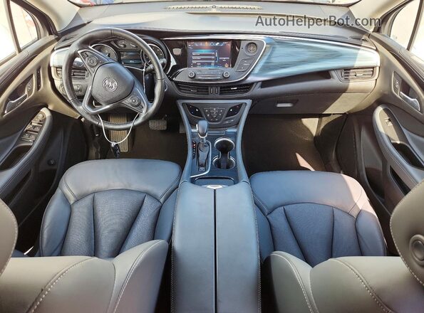 LRBFXCSA3KD012196 2019 BUICK ENVISION White Vista del salpicadero