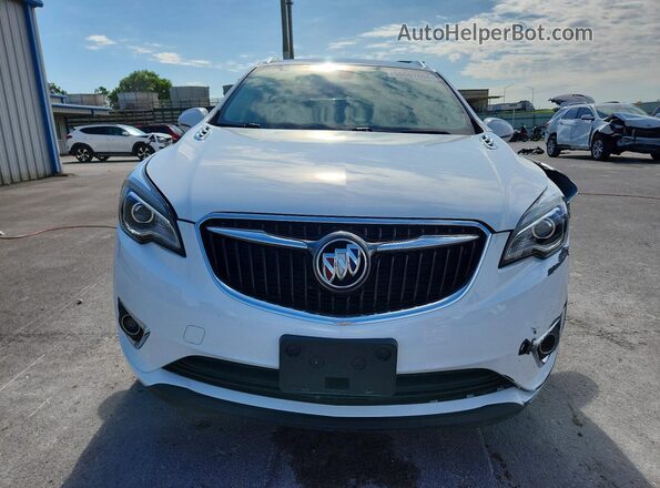 LRBFXCSA3KD012196 2019 BUICK ENVISION White Vista frontal
