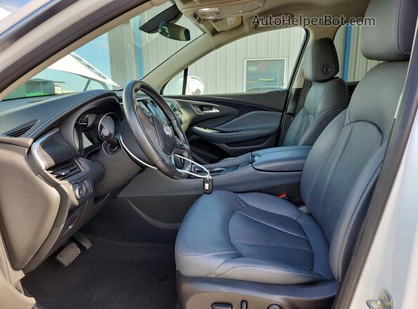 LRBFXCSA3KD012196 2019 BUICK ENVISION White Vista interior delantera