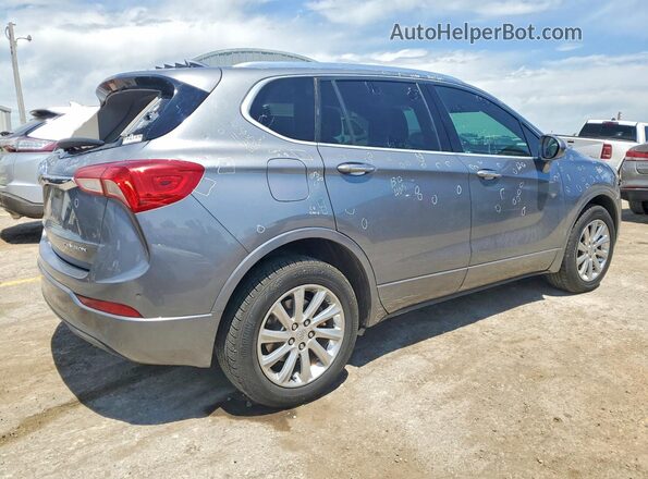 LRBFXCSA3LD017481 2020 BUICK ENVISION Silver Rear right