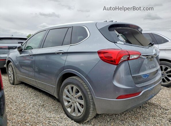 LRBFXCSA3LD017481 2020 BUICK ENVISION Silver Rear left