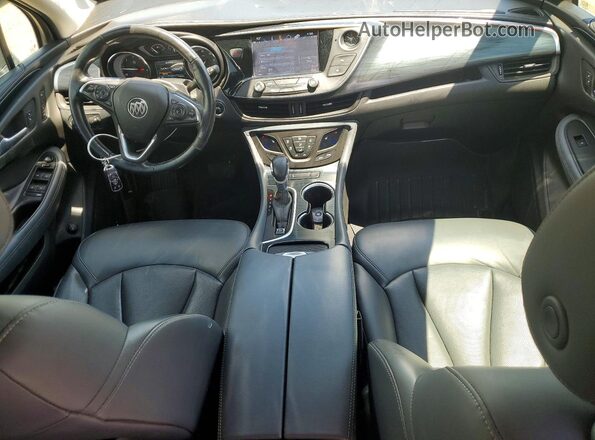 LRBFXCSA3LD017481 2020 BUICK ENVISION Silver Dashboard view
