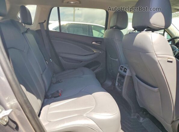 LRBFXCSA3LD017481 2020 BUICK ENVISION Silver Rear interior view