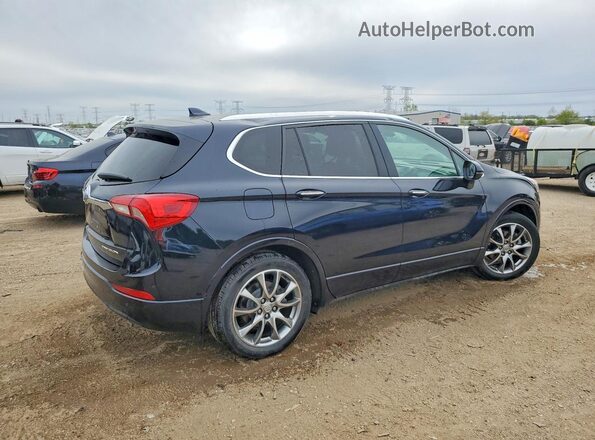 LRBFXCSA4LD170547 2020 BUICK ENVISION Black Հետևի աջ