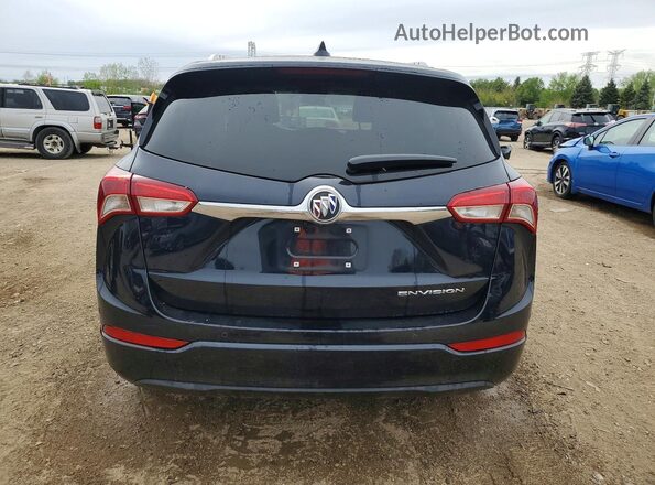 LRBFXCSA4LD170547 2020 BUICK ENVISION Black Հետևի տեսք
