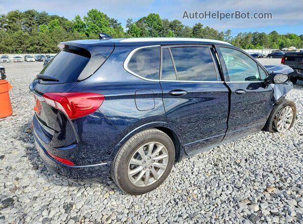 LRBFXCSA5LD098452 2020 BUICK ENVISION Black Rear right